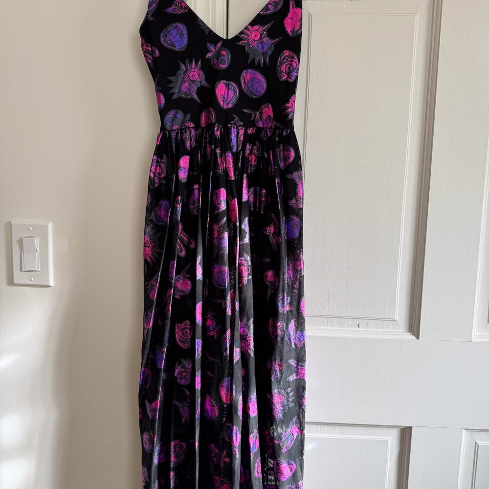 Zelda Majora's Mask Sheer Midaxi Dress